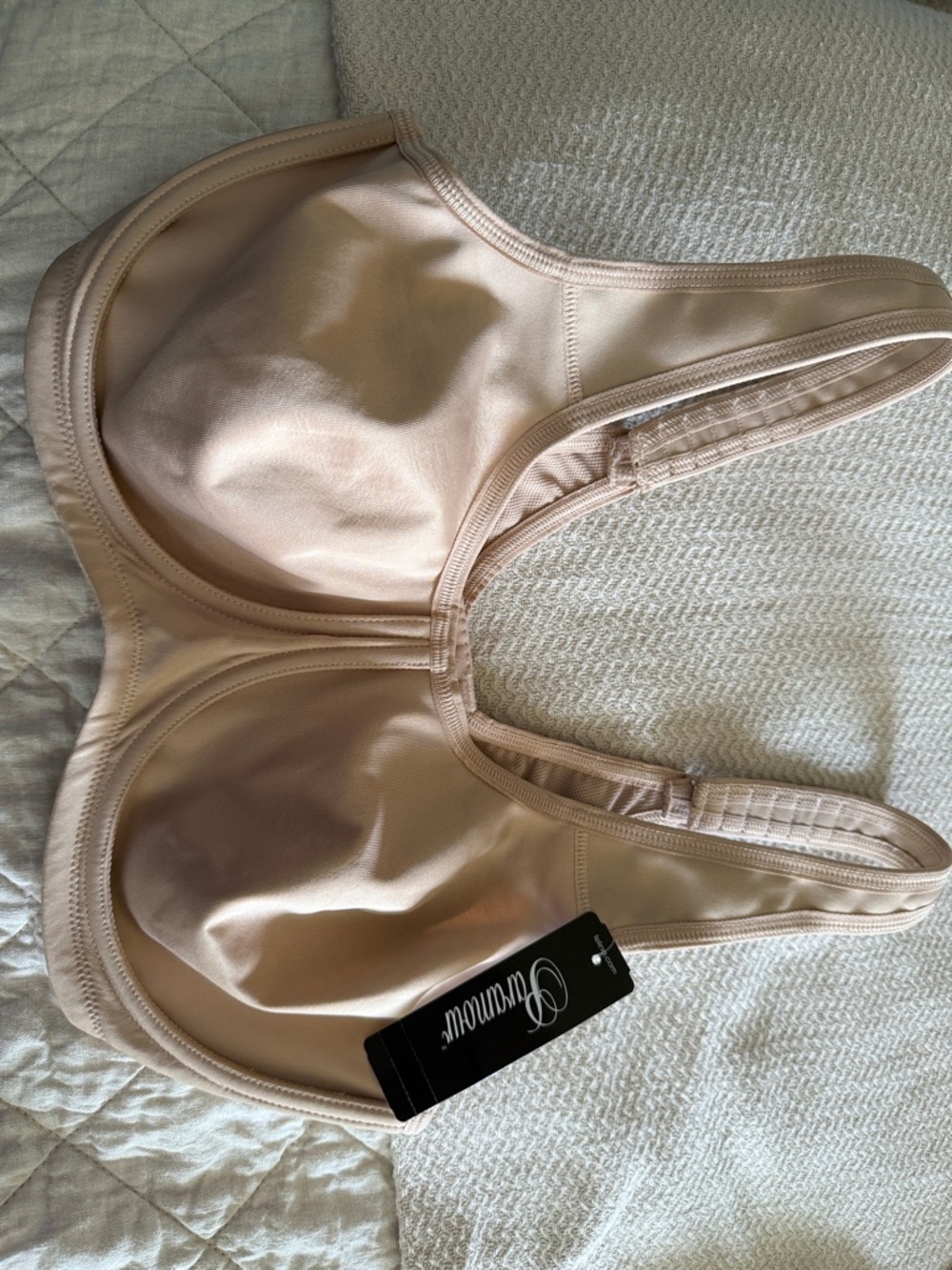 PARAMOUR by Falina / Wacoal — 38D Light Beige sand Full-Coverage Support Bra